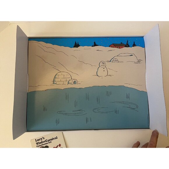 Come Home Snoopy COLORFORMS & Lucy's Winter Carnival COLORFORMS - 2 SETS - Picture 3 of 14